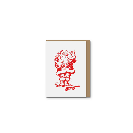 Sweet Bippy Press - Mini Santa Longboard