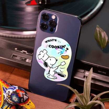 Apply Stickers - What's Cookin' by Peanuts - Die-Cut Sticker (Holidays)