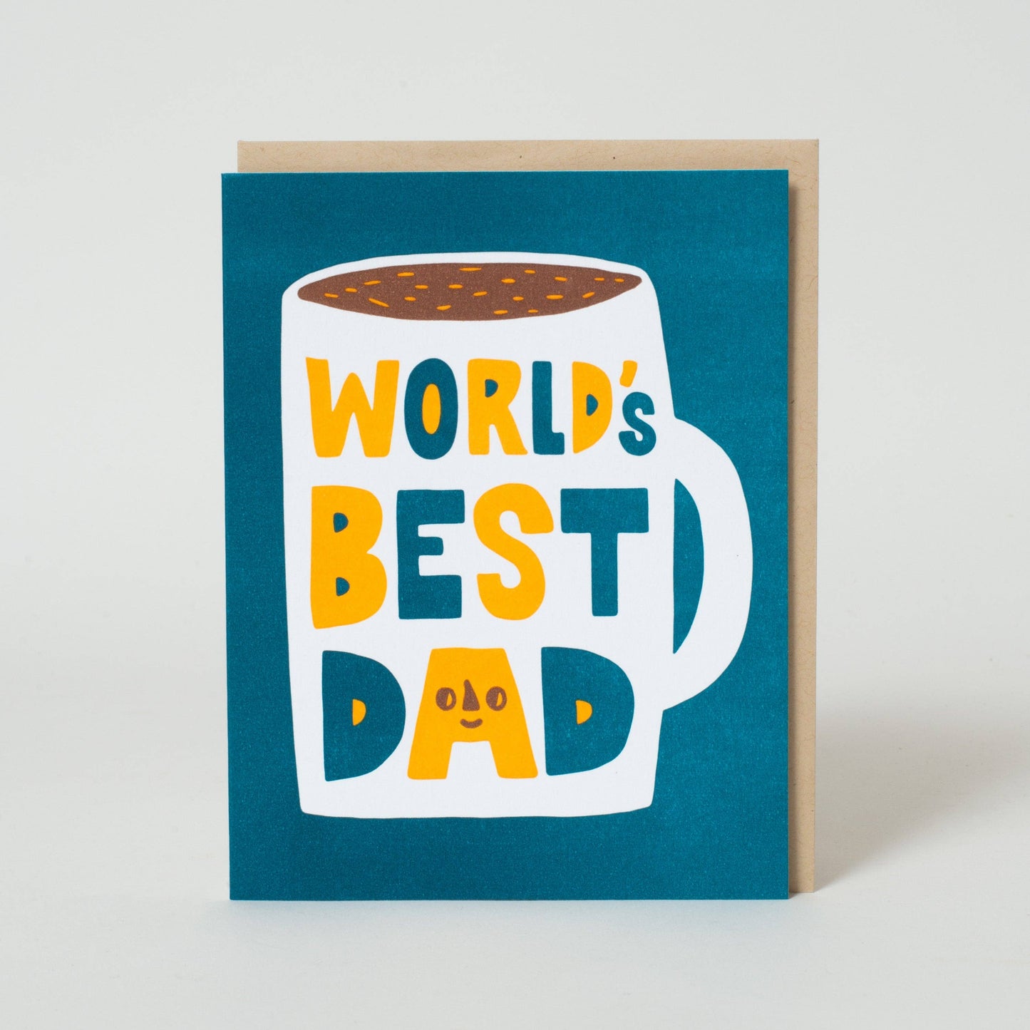Suzy Ultman- Best Dad Ever Mug Greeting Card Paper tab