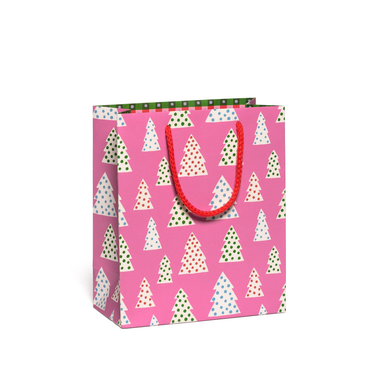 Red Cap Cards - Polka Dot Trees gift bags: Medium