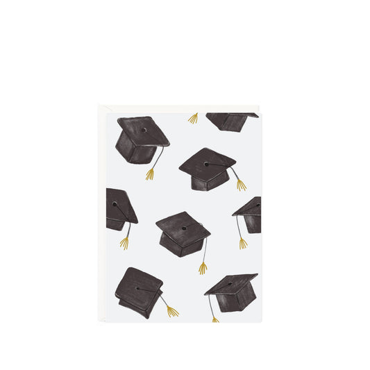 Ramona & Ruth - Congrats Grad Hats Mini Card