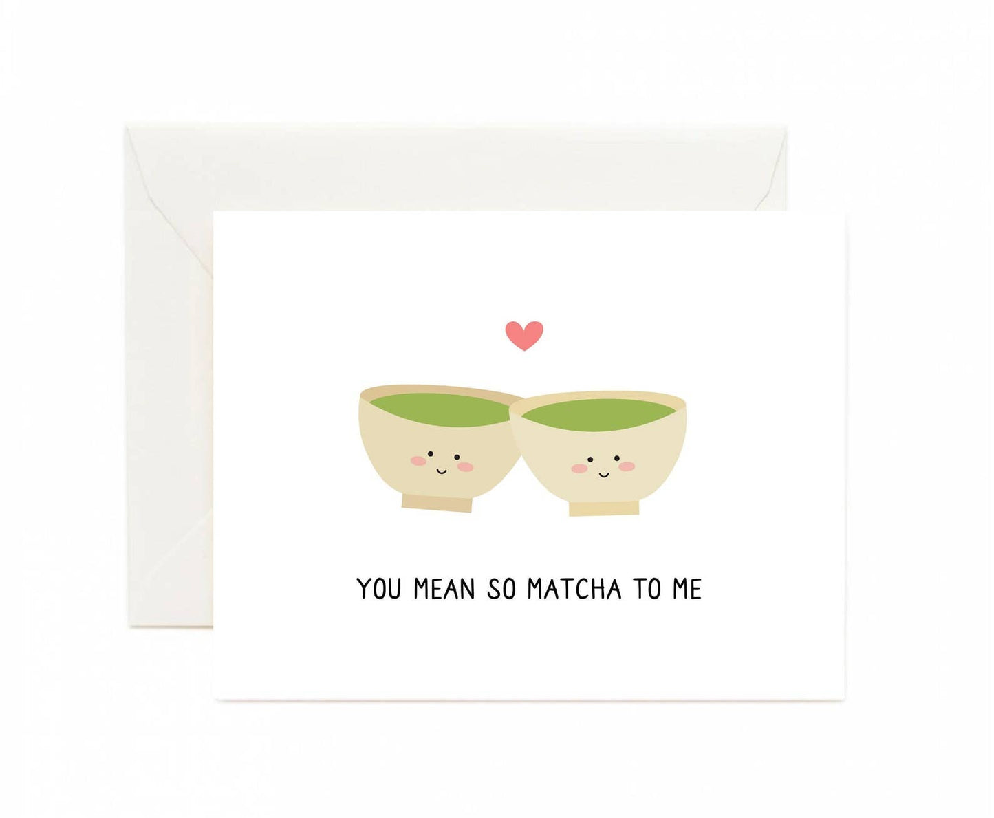 Tickle Me Lavender - You Mean So Matcha to Me Greeting Card