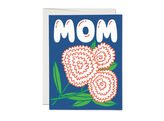 Red Cap Cards - Zinnia Mom Mother's Day greeting card