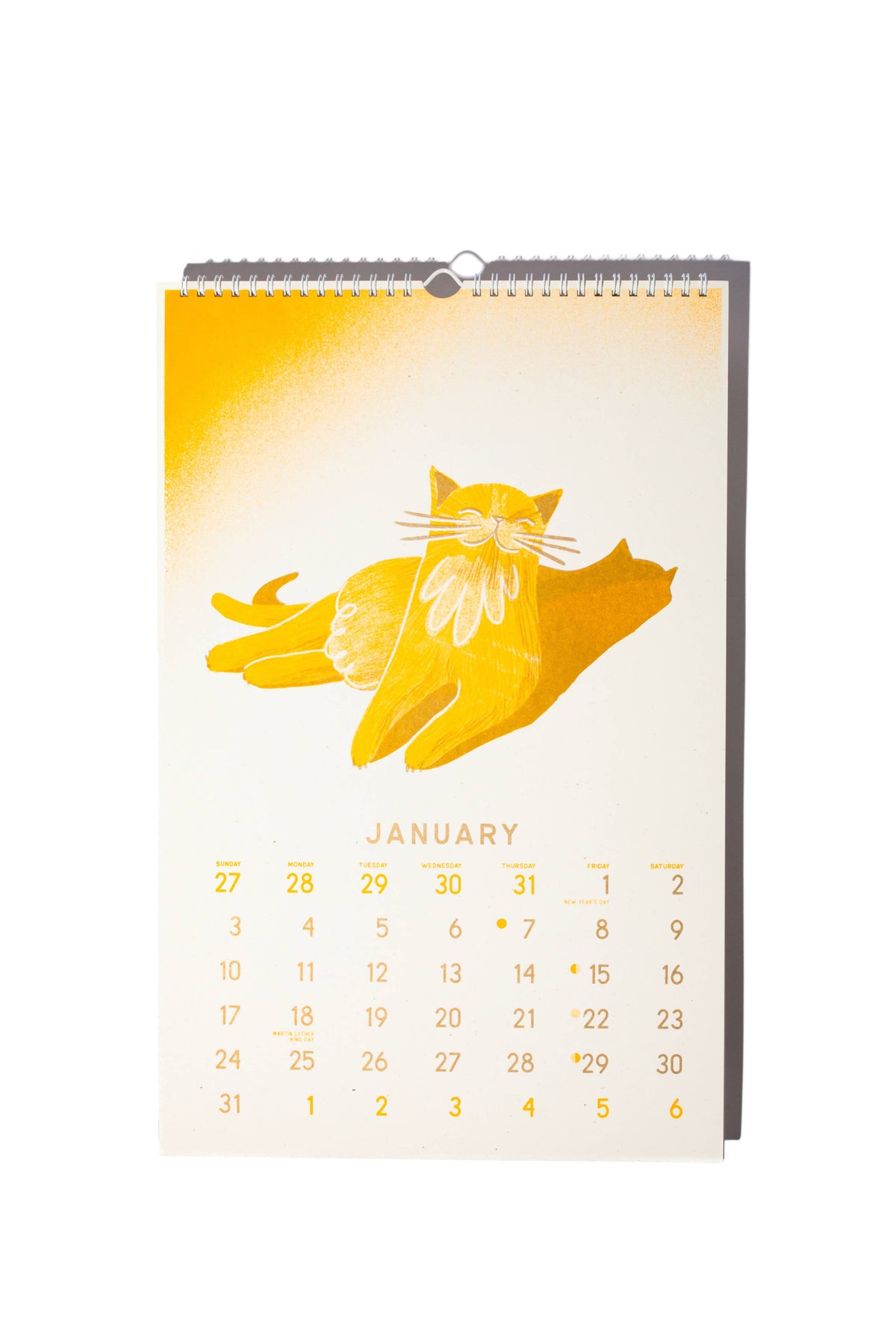 Bromstad Printing Co. - 2027 Risograph Wall Calendar - Just Makin' It Through