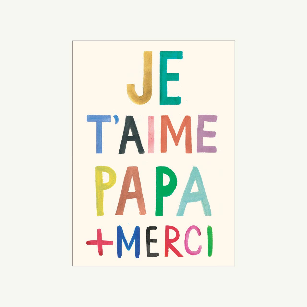 Mr. Boddington's Studio - Merci Papa