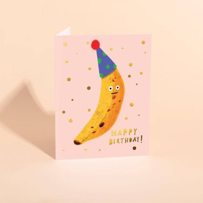 Carolyn Suzuki - BANANA GUY - Birthday Card