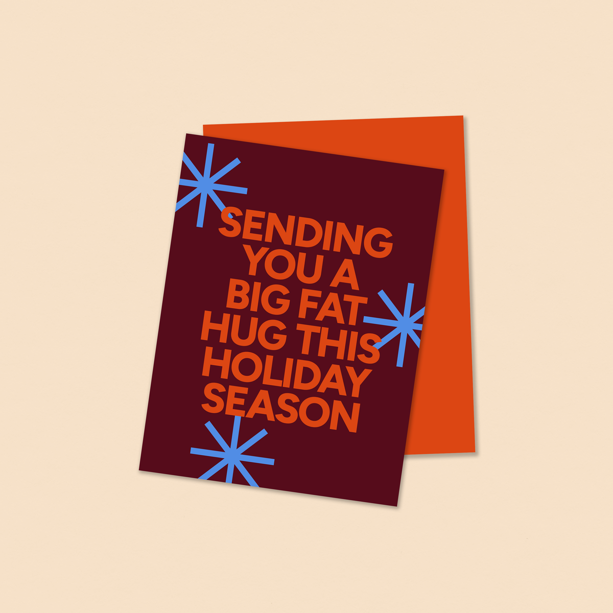 Gab Art & Design - Holiday hug - greeting card