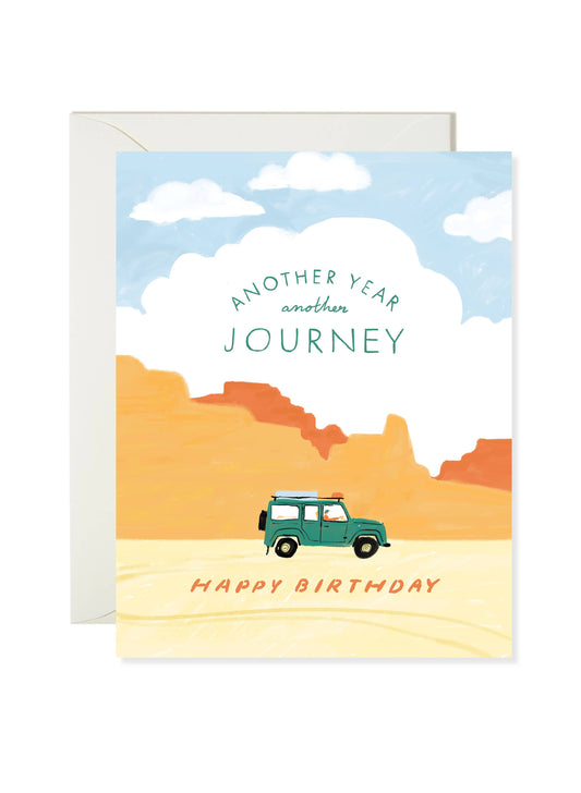 Karen Schipper - Land Rover Birthday - Outdoor Adventure Birthday Card
