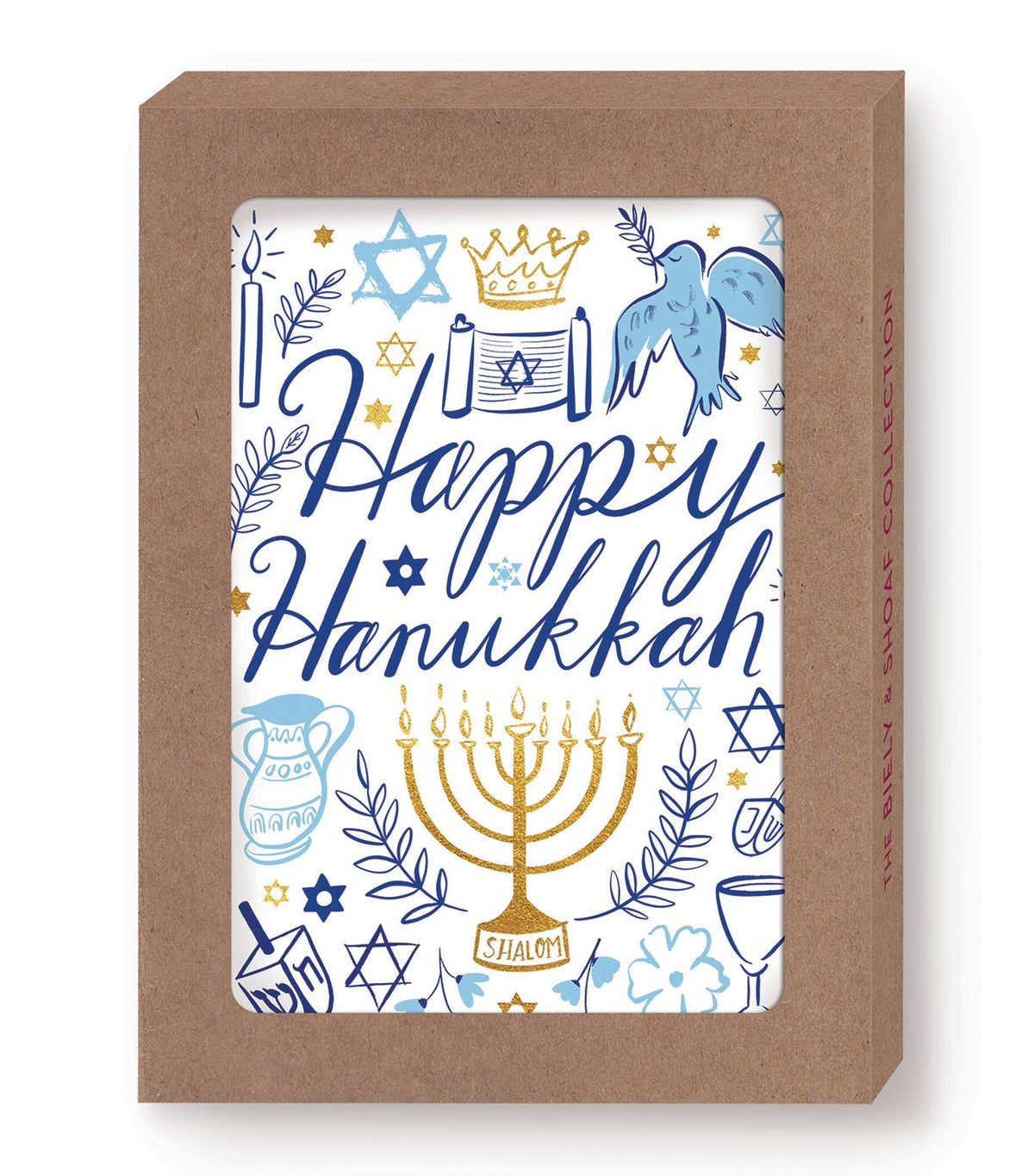 Biely & Shoaf - Happy Hanukkah Boxed Holiday Cards - Set of 10