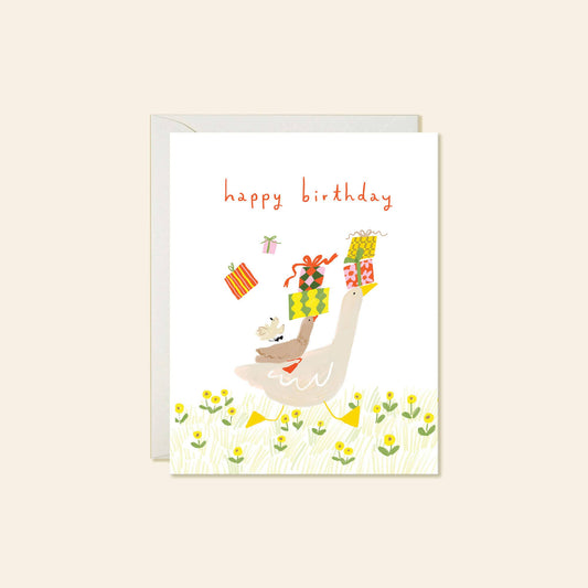 Karen Schipper - Duck Delivery Birthday – Cute Animal Birthday Card