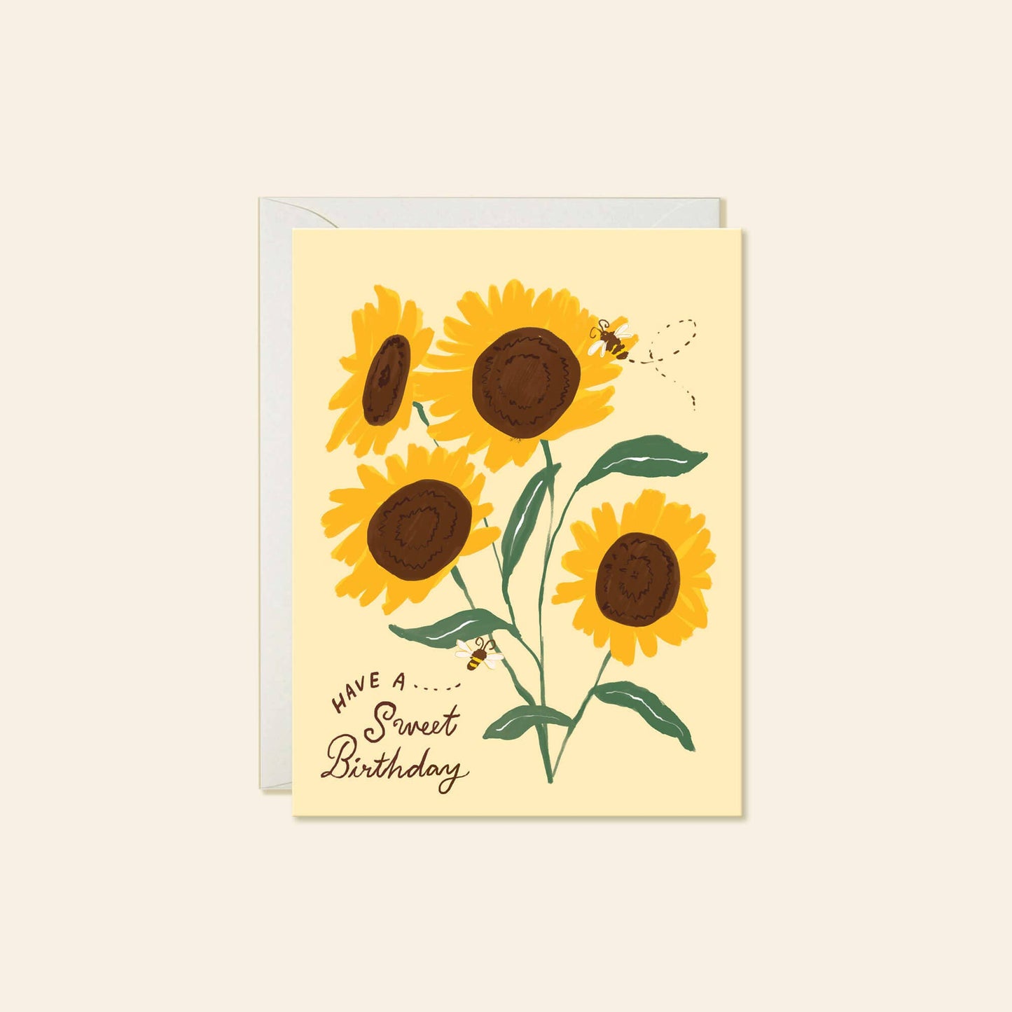 Karen Schipper - Sunflower Birthday – Floral Sunflower Birthday Card