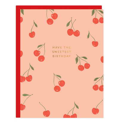Ramona & Ruth - Cherry Birthday Card