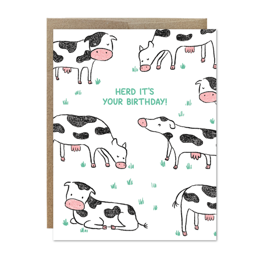 Maison Chanamon - Herd Birthday Card