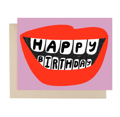 People I've Loved - Birthday Lips Card - NEW VERISON