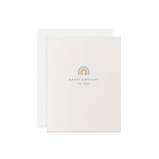 Line & Kind Paper -  Rainbow Birthday