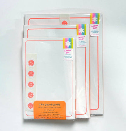 Next Chapter Studio - Letter Writing Set - Clouds / Aqua: Medium