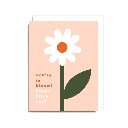 Worthwhile Paper - Birthday Bloom Card