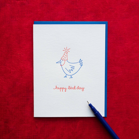 Albertine Press - Happy Bird Day Greeting Card