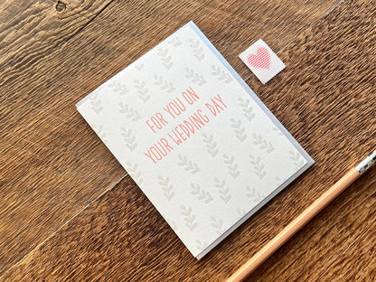 Noteworthy Paper & Press - Wedding Day Card