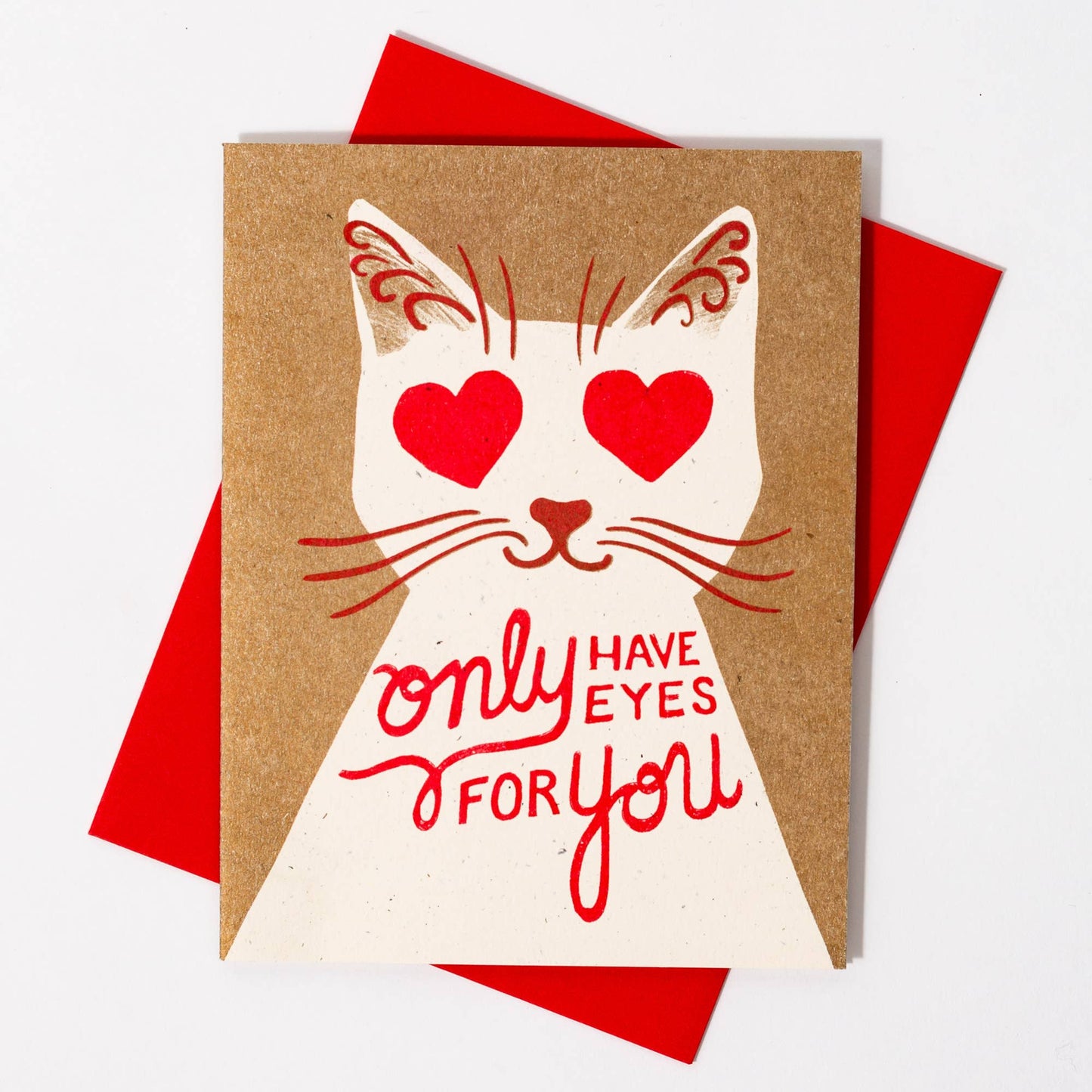 Bromstad Printing Co. - Only Have Eyes For You - Risograph Card