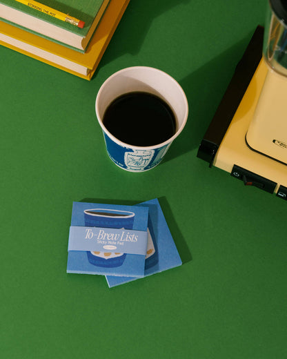 Mel Andrel - To-Brew List Sticky Notes