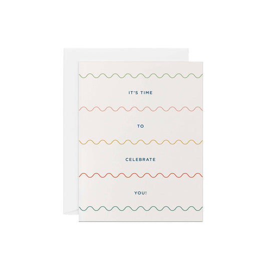 Line & Kind Paper - Birthday - It’s Time to Celebrate