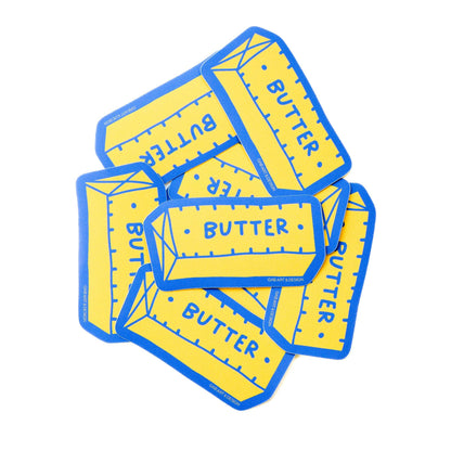 Gab Art & Design - Butter - sticker