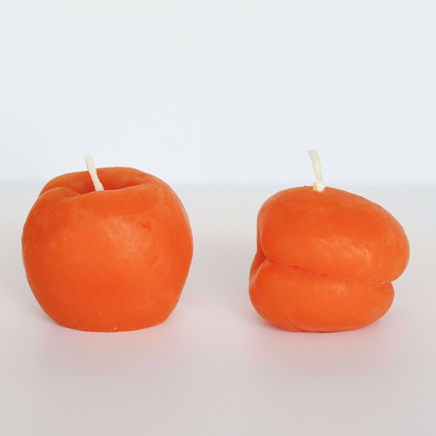 Happy Organics - Apricot Beeswax Candles -Set of 2