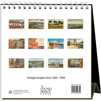Found Image Press - San Francisco 2027 Desk Calendar