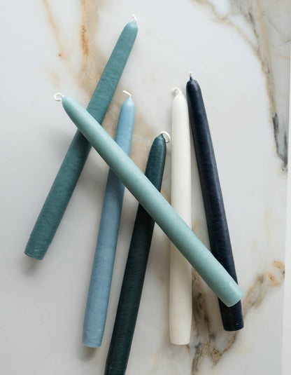 BOTANICA - Taper Candle Collection, Set of 6 | WATER