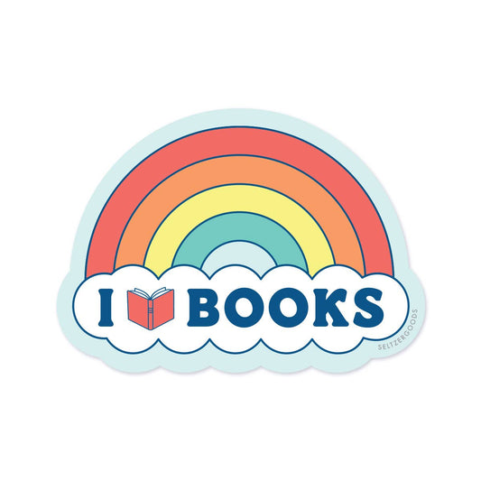 Seltzer Goods - Rainbow Books Sticker