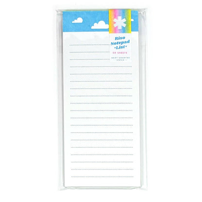 Next Chapter Studio - Riso Notepad - Icon Lists: Riso Heart