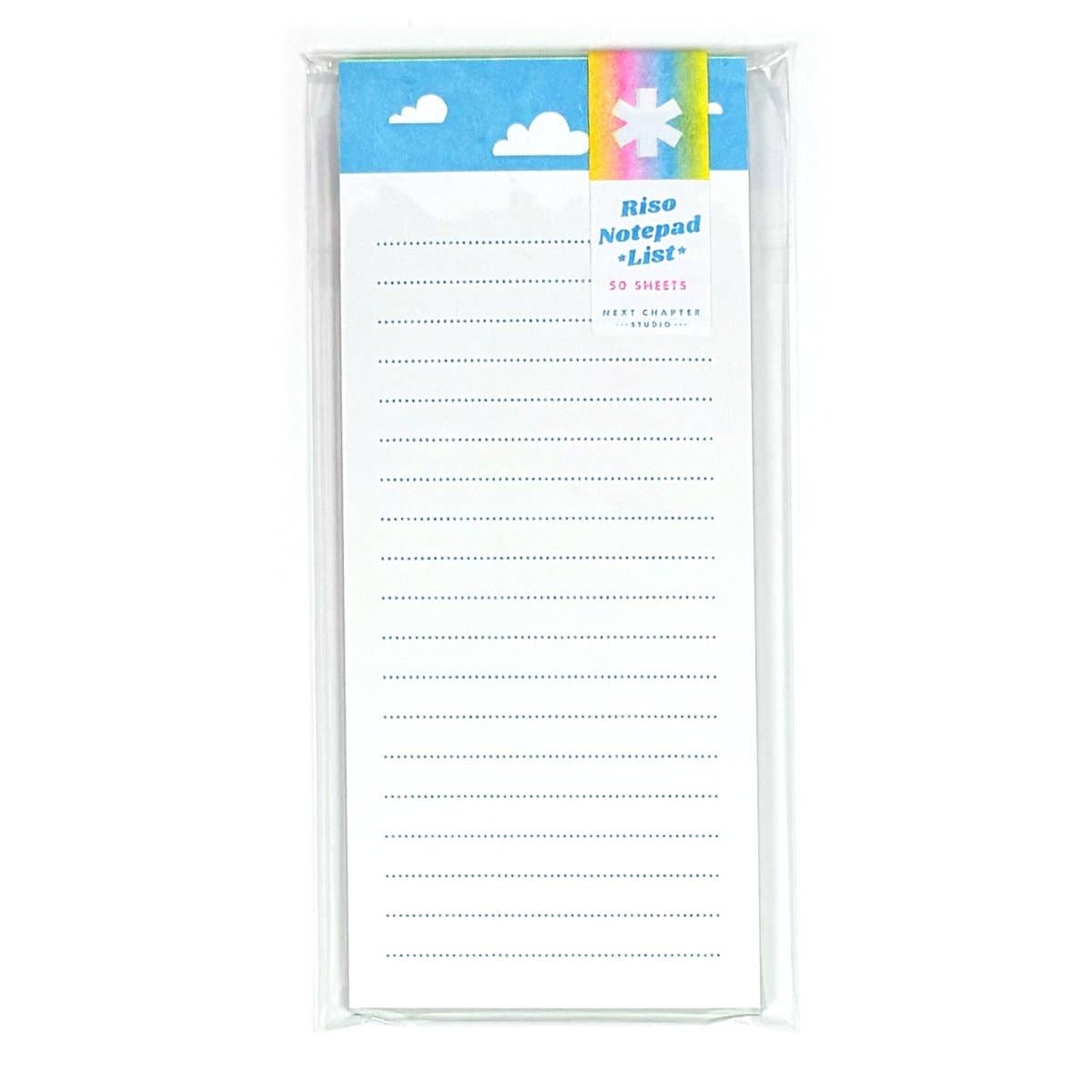 Next Chapter Studio - Riso Notepad - Icon Lists: Riso Sun
