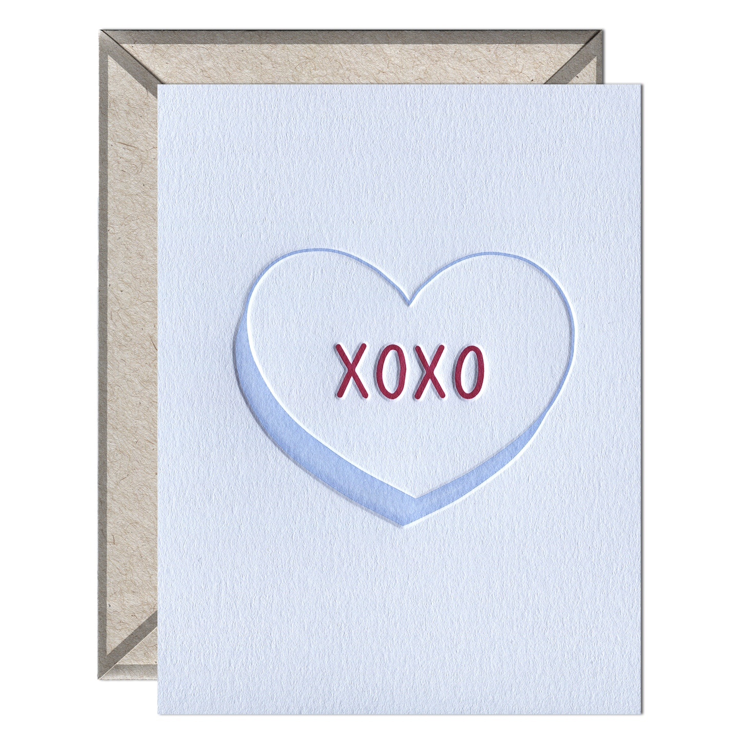 INK MEETS PAPER - XOXO Heart - Valentine's Day card