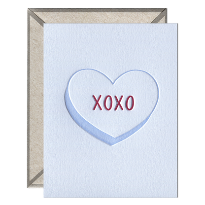 INK MEETS PAPER - XOXO Heart - Valentine's Day card