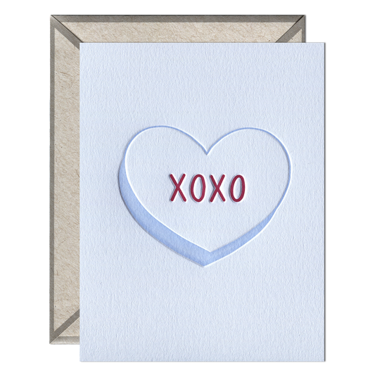 INK MEETS PAPER - XOXO Heart - Valentine's Day card