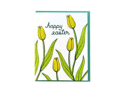 Noteworthy Paper & Press - Easter Tulips Card: Single Card