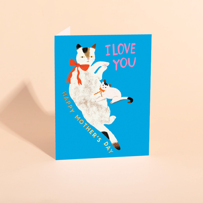 Carolyn Suzuki - CAT MAMA - Mother's Day Card