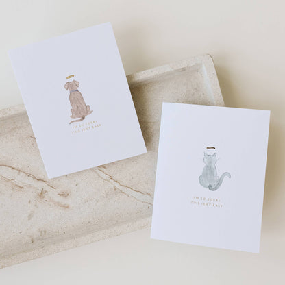 Ramona & Ruth - Angel Cat Card
