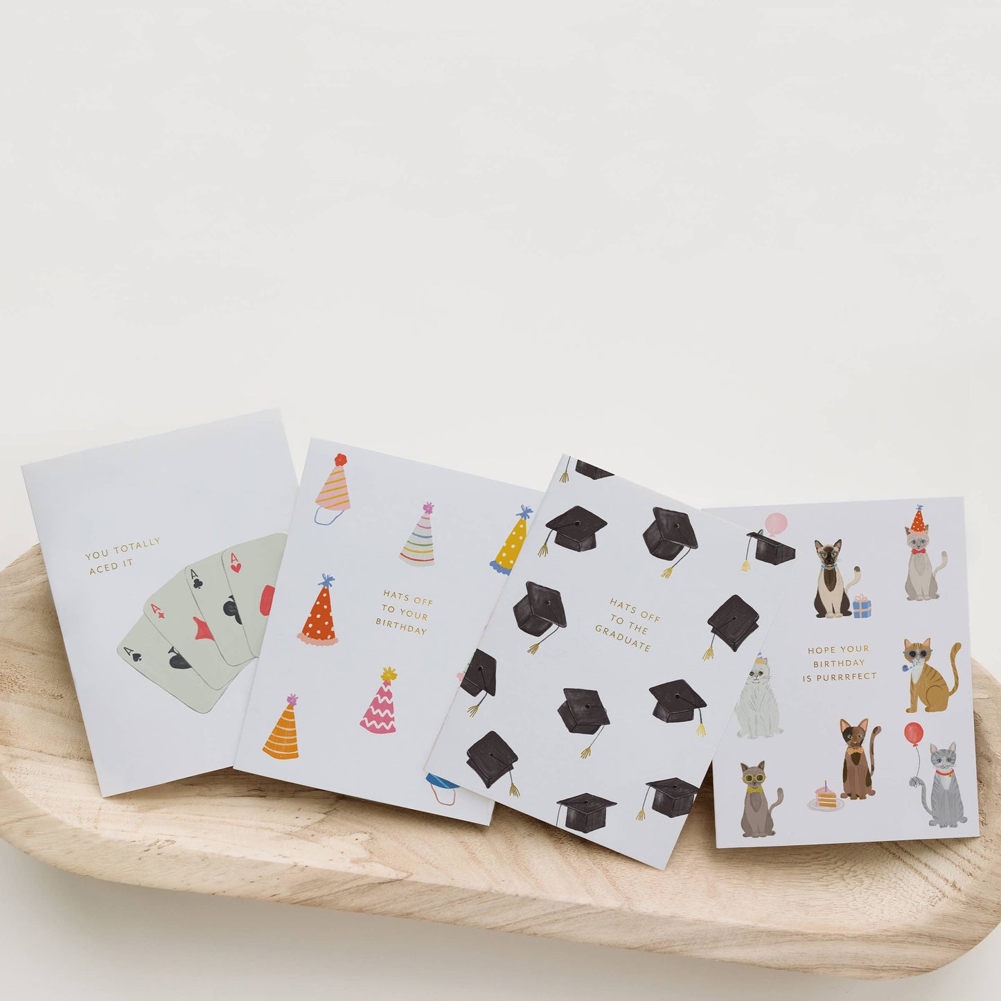 Ramona & Ruth - Congrats Grad Hats Card