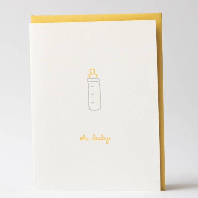 Albertine Press - Oh Baby Greeting Card