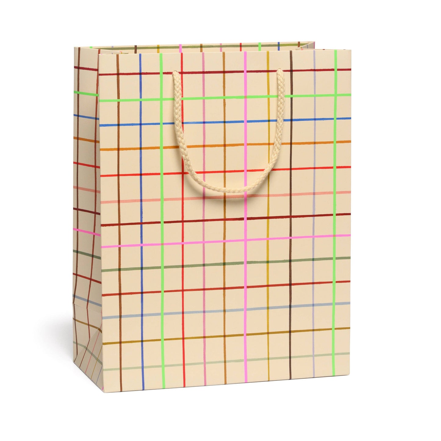 Red Cap Cards - Color Grid gift bags: Large
