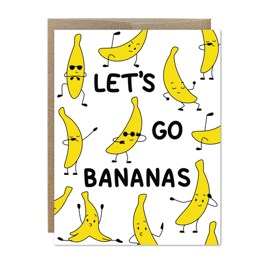 Maison Chanamon - Let's Go Bananas Card