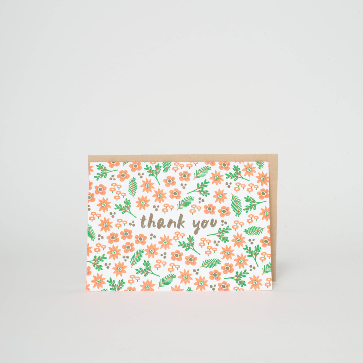 Hello!Lucky. - Thank You Floral Letterpress Box set