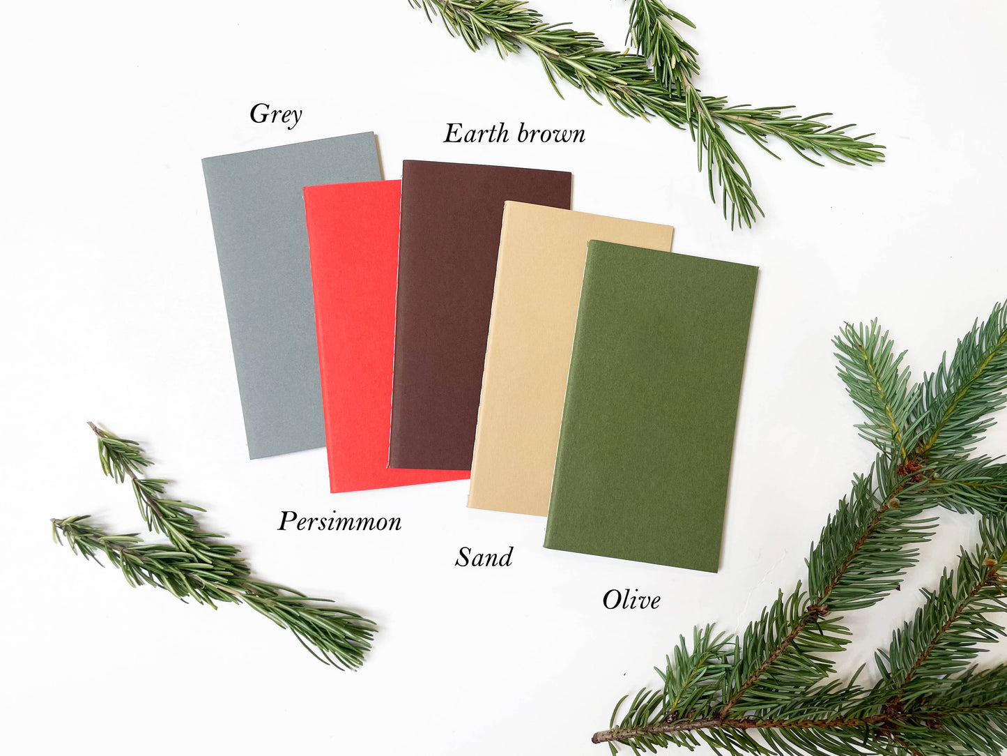 Studio Portmanteau -Mini Saddle Stitch  Blank Notebooks: Kraft