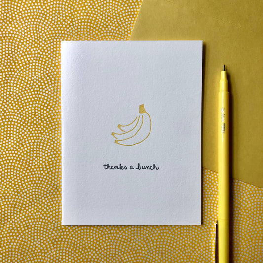 Albertine Press - Thanks A Bunch Bananas