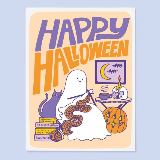 The Good Twin - Cozy Halloween Card