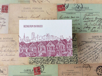 Albertine Press - San Francisco Postcard