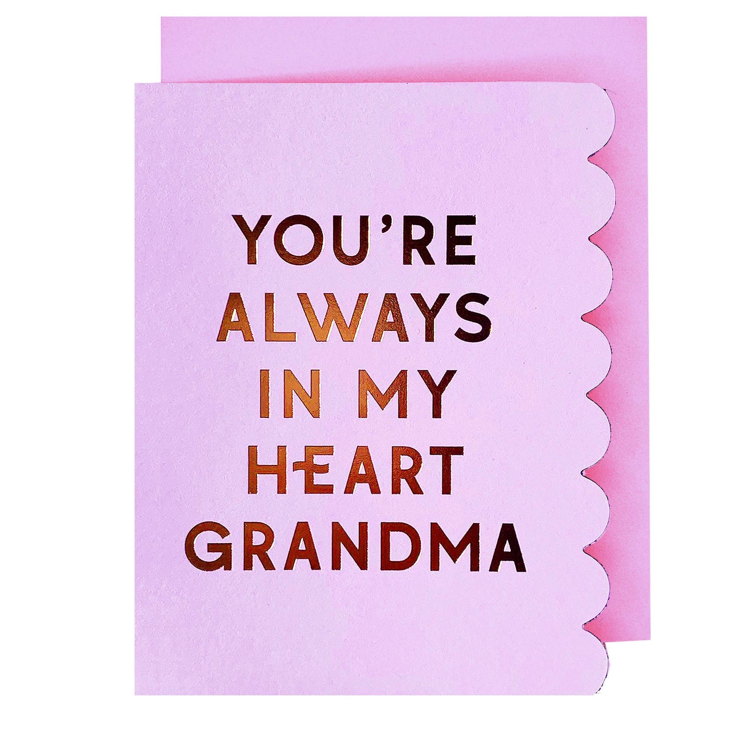 The Social Type - My Heart Grandma Card