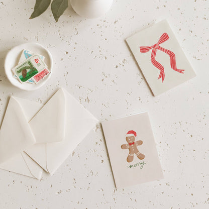 Ramona & Ruth - Merry Gingerbread Holiday Mini Card